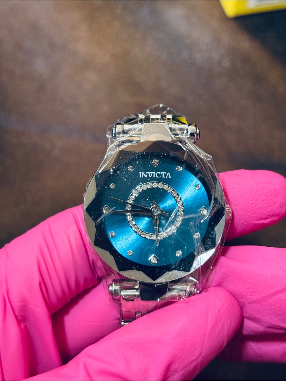Invicta Celestial | by Invicta Women’s Silver & Blue Crystal Watch 30mm